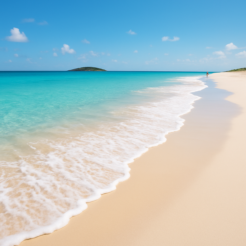 Beautiful Florida beach ocean view